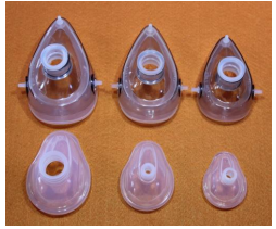 Resuscitator Silicone Mask various sizes 00-3 (Min pack 5's)