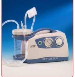 Suction unit Askir 30 –Electric 30L/mn (Tracheotomized patients)