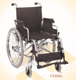 Wheelchair Manual detachable Arm/Foot rest (Aluminum-Nylon)