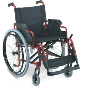 Wheelchair Manual Quick Release, detachable Arm/Footrest (Aluminum-Nylon)