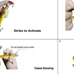 Alcohol Tester disposable -single use- (Min 25)