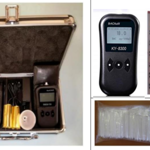 Alcohol Tester for Enterprises/ Schools etc,, (with  Mouthpiece & Printer), LI Battery