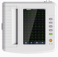 ECG1212 Machine 10”inch Screen with Interpretation