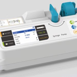 Syringe Infusion Pump Fixed KVO rate 1ml/hr