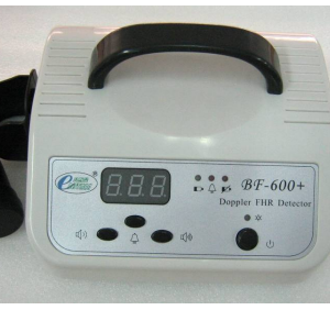 Fetal Doppler 2Mhz portable with  Earphone jack, 4hrs Battery (BMI Adaptor optional)